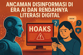 Bahaya Teknologi AI dalam Penyebaran Disinformasi: Tren dan Tantangan di Indonesia