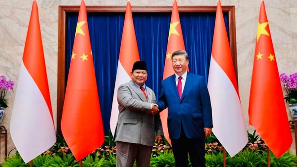 Bertemu di Beijing, Prabowo dan Xi Jinping Bahas Giant Sea Wall Pantura