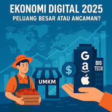 Tren Ekonomi Digital Indonesia 2025: Ekosistem Baru, UMKM Go Online & Model Bisnis Digital